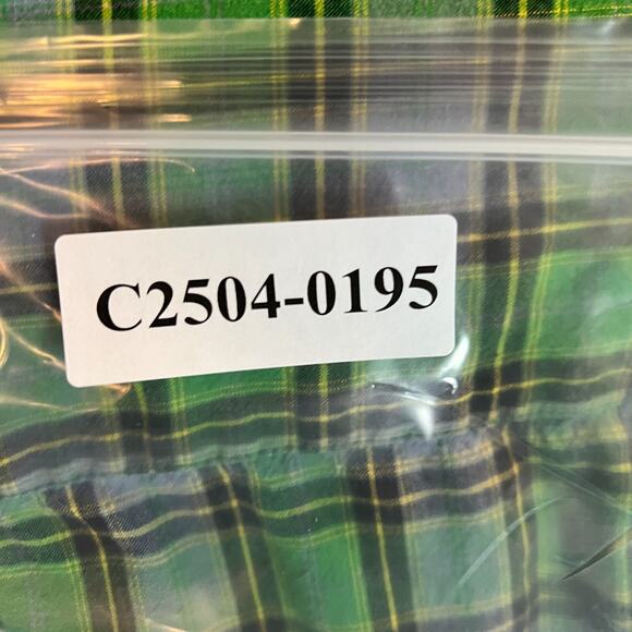 Carhartt Shirt Mens Large Green Plaid Longsleeve Pockets S254 Work Casual Button - Picture 8 of 8